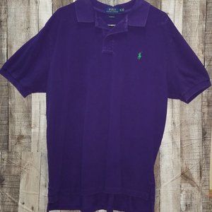 PURPLE RALPH LAUREN POLO SHIRT